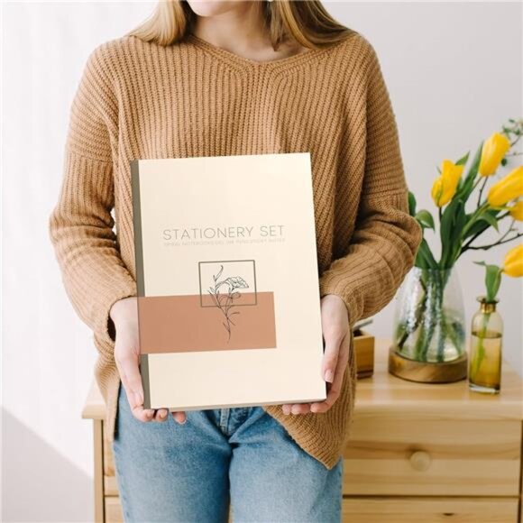 Cute Spiral Notebook Set For Women, Bible Journal Set, 3 Pack A5 Spiral - Picture 7 of 8